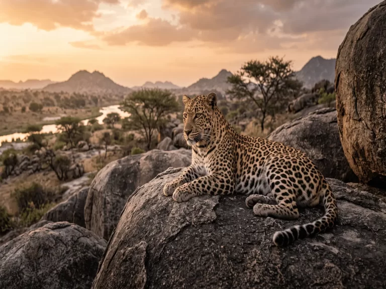 Why Leopards Sit in the Open Here: The Granite Hills Explained