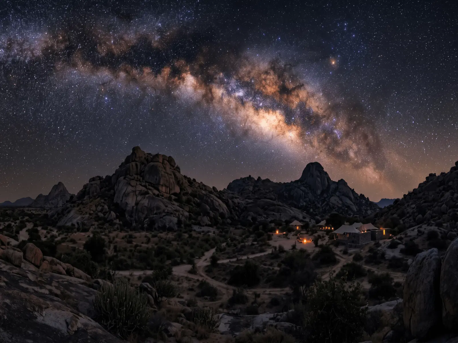 Milky Way Above Granite Hills 1
